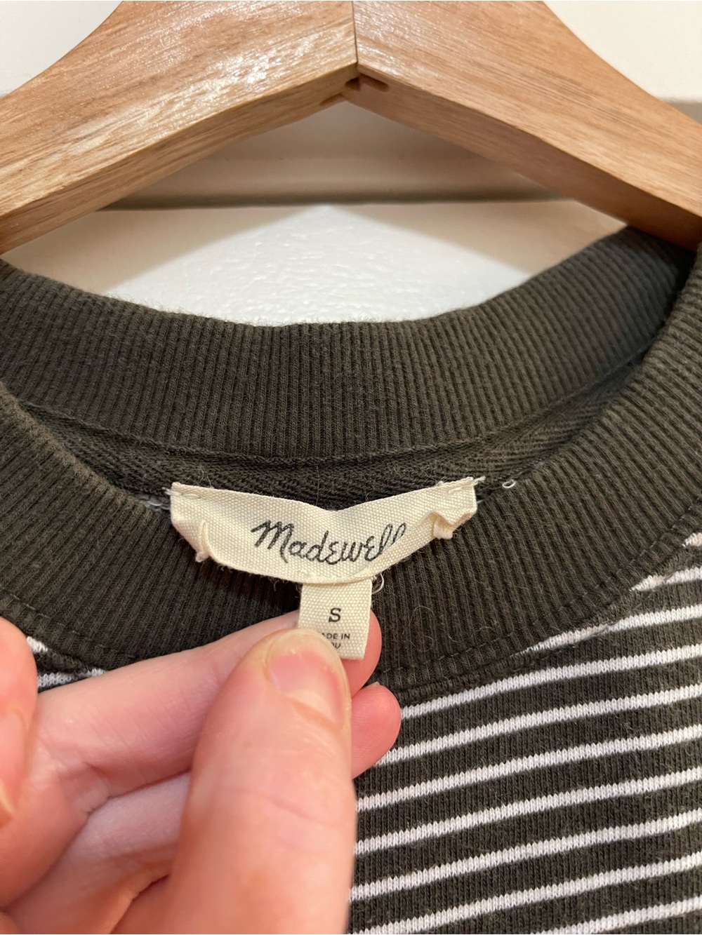 Madewell Sweatshirt Tee - Picture 5 of 6